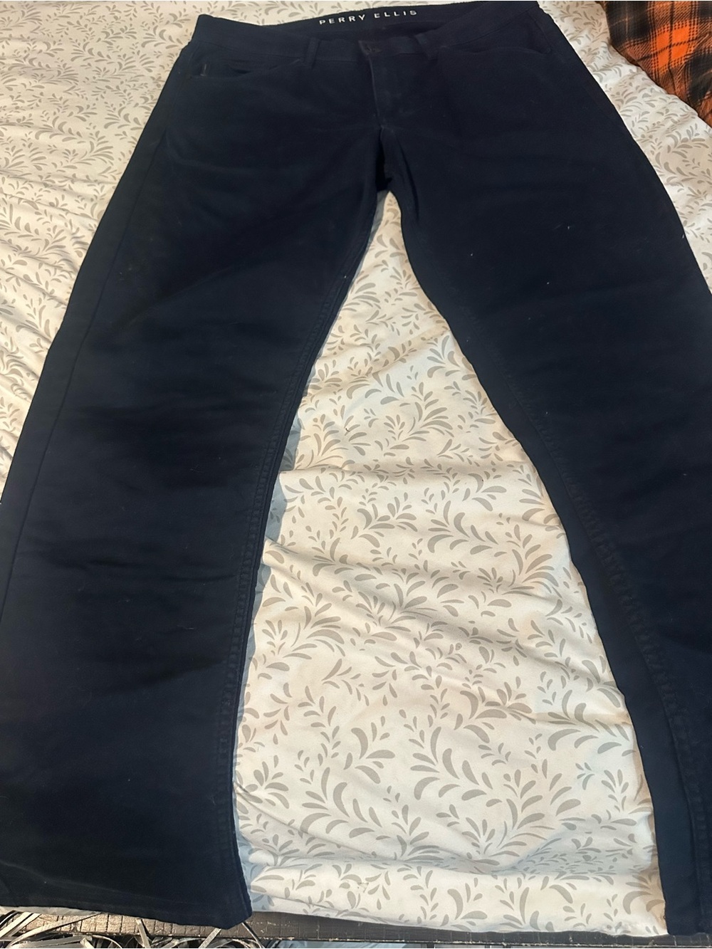 Perry Ellis Navy Slim Jeans